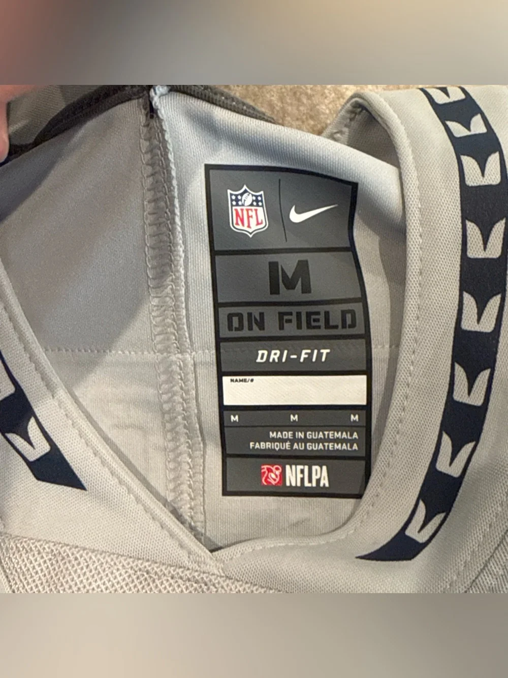 Men’s Size Medium Russell Wilson Seattle Seahawks Vapor Limited Game Jersey NEW